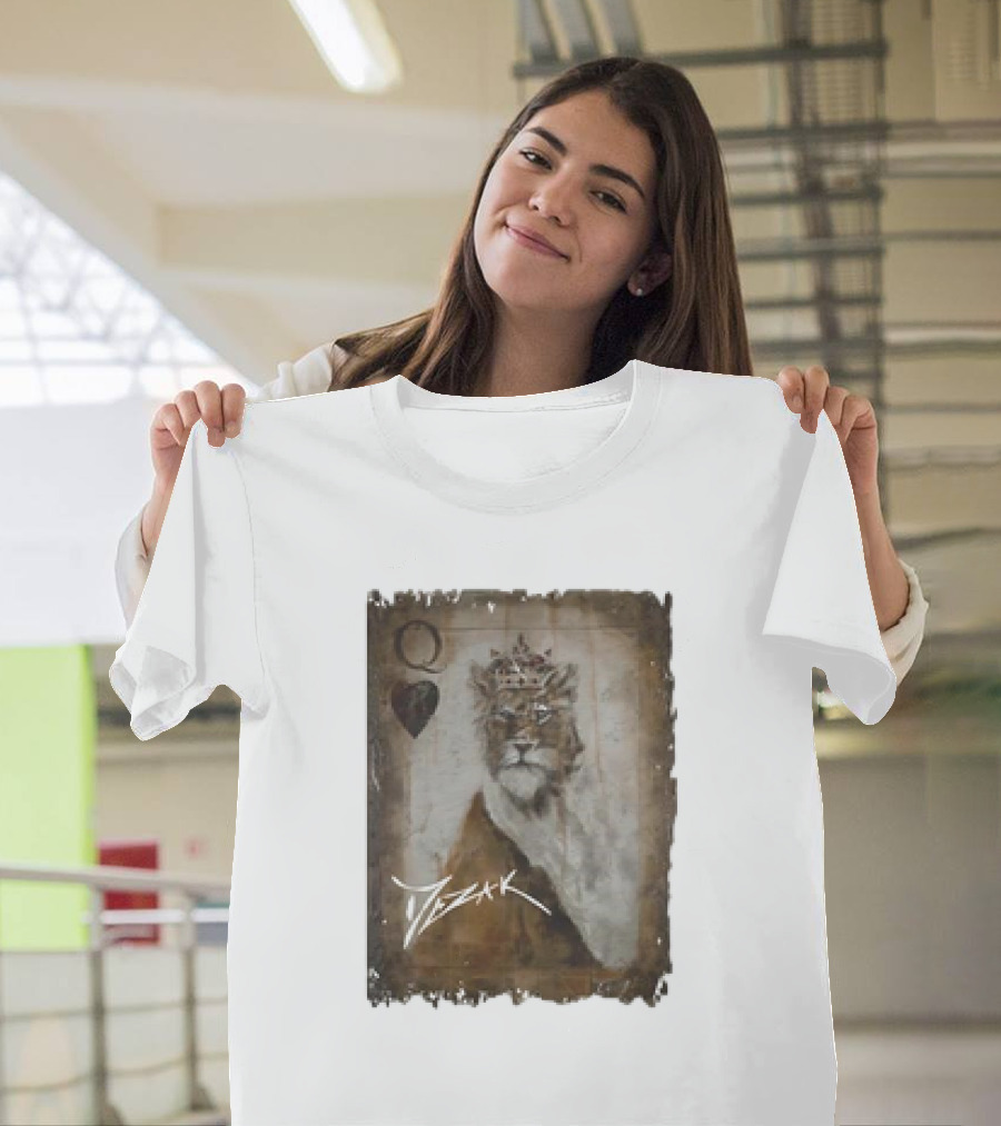 Tiger Mezak Queen of Hearts Lioness T-Shirt