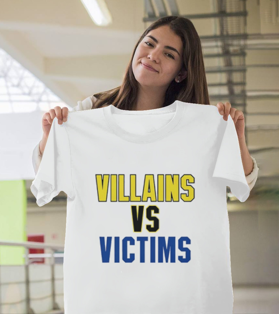 Villains vs Victims Classic Showdown T-Shirt