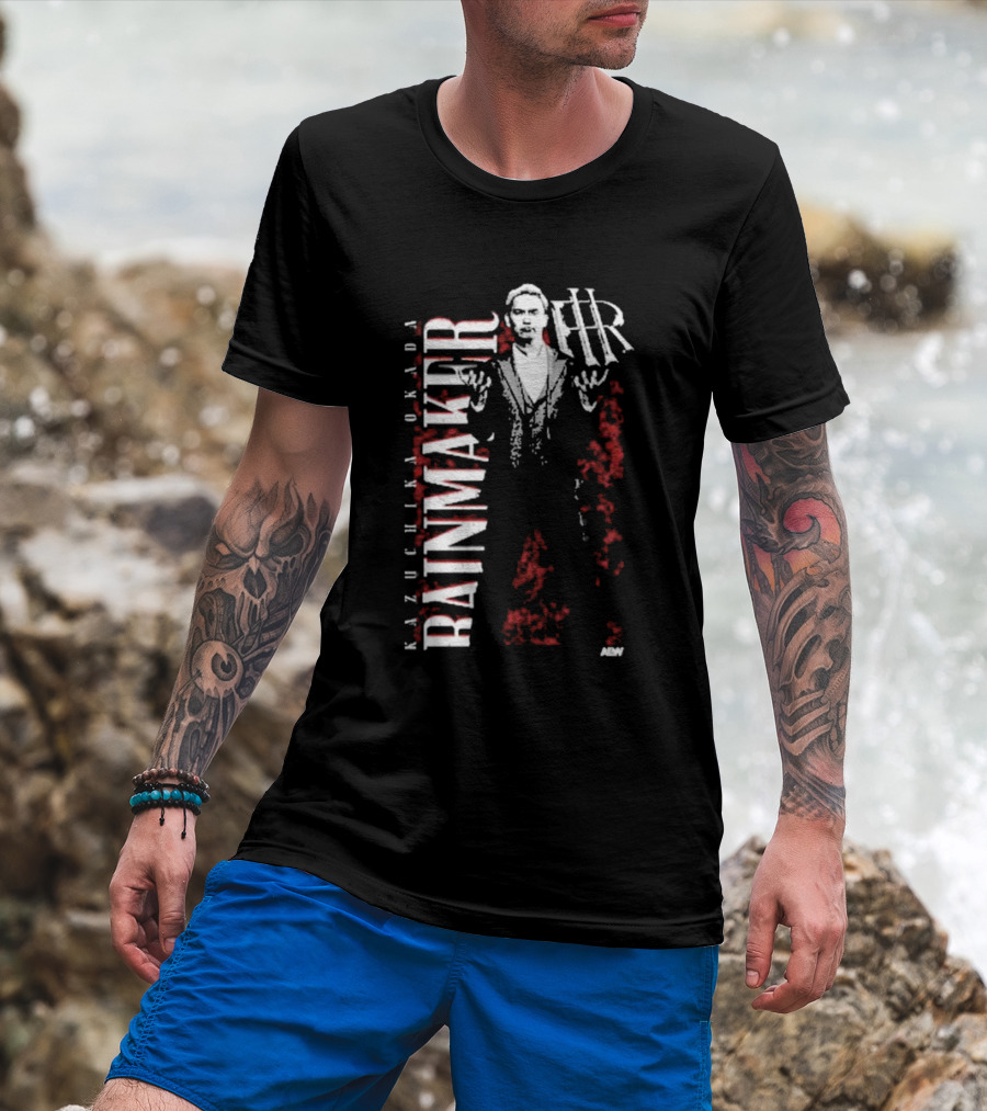 Kazuchika Okada Rainmaker CHR ABV T-Shirt