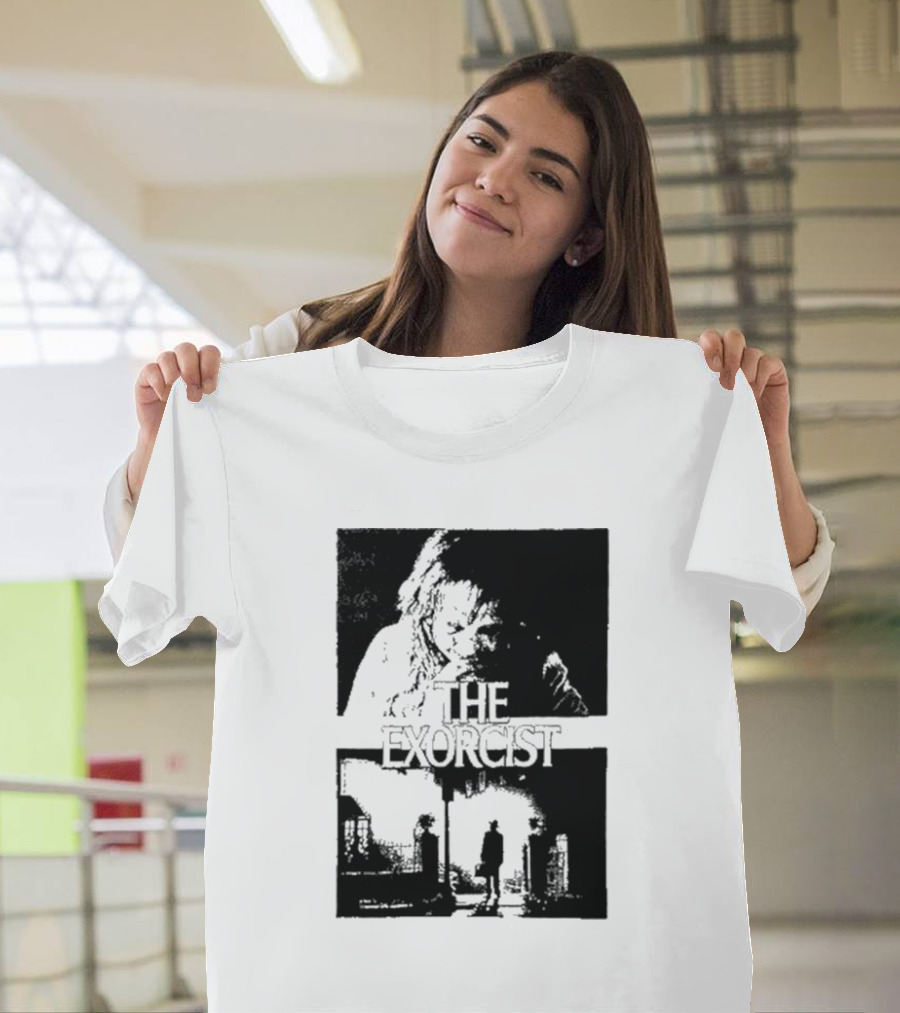San Antonio Sharpist Horror Crossover The Exorcist T-Shirt