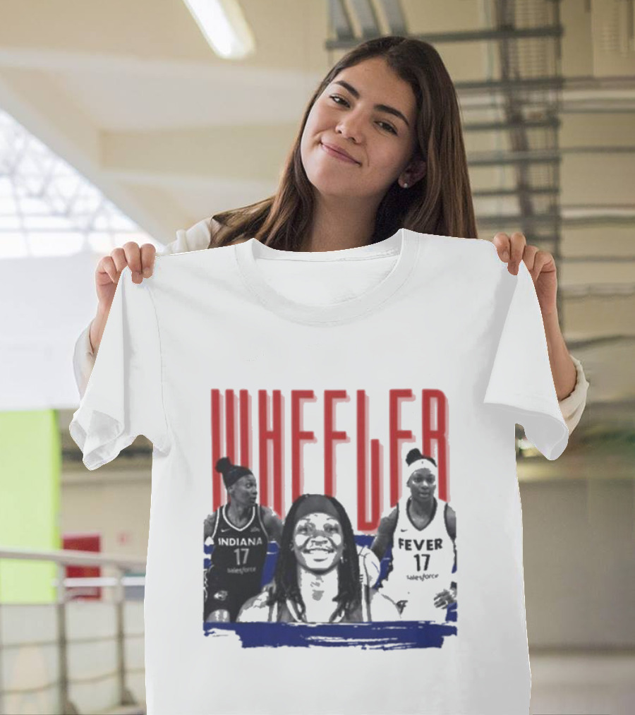 Wheeler Indiana Fever 17 Salesforce T-Shirt