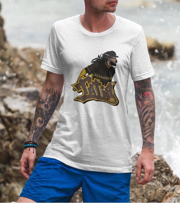 San Diego Padres Fernando Tatis Jr Player Graffiti T-Shirt