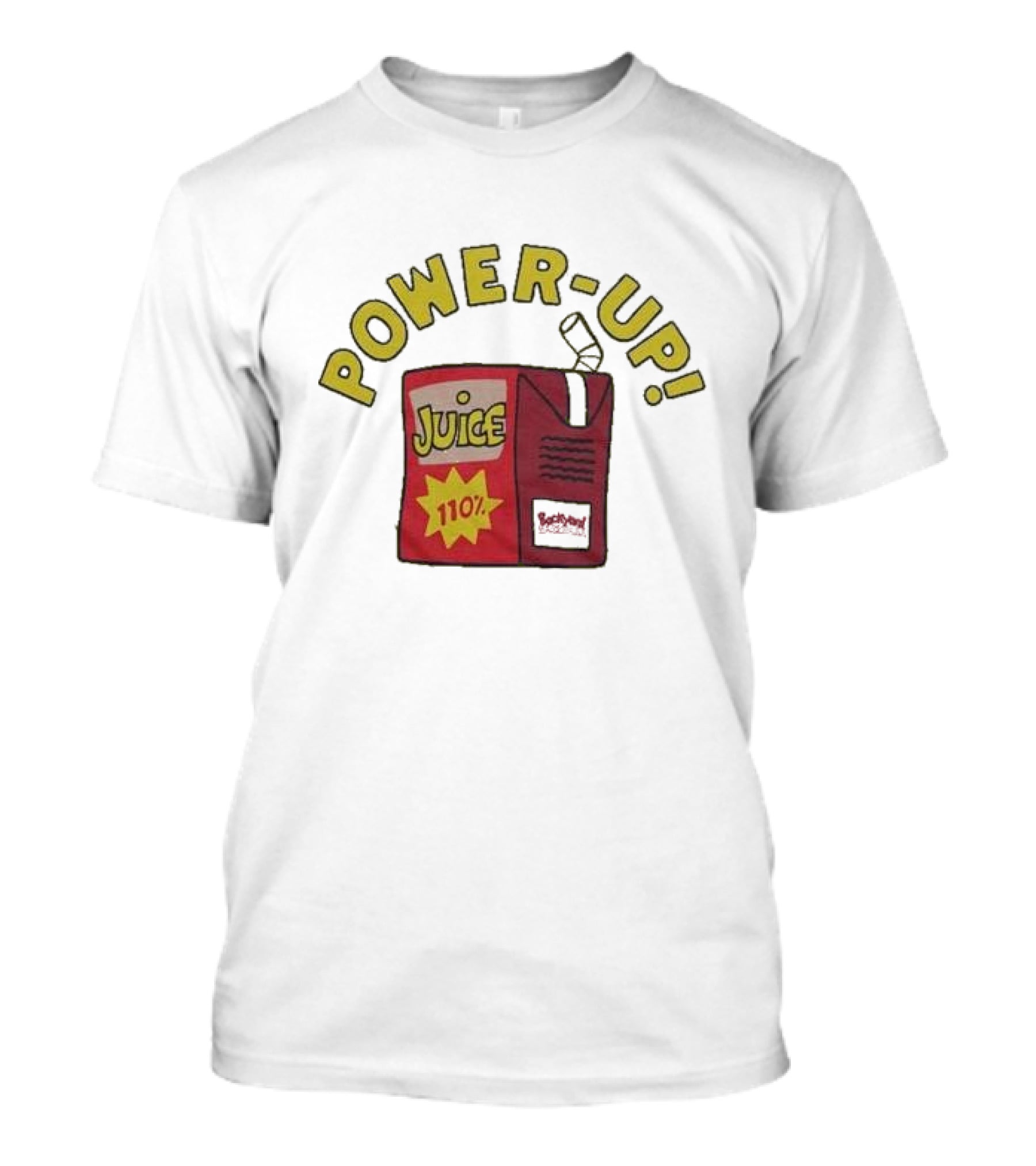 Backyard Baseball Juice Box Power-Up 110% T-Shirt