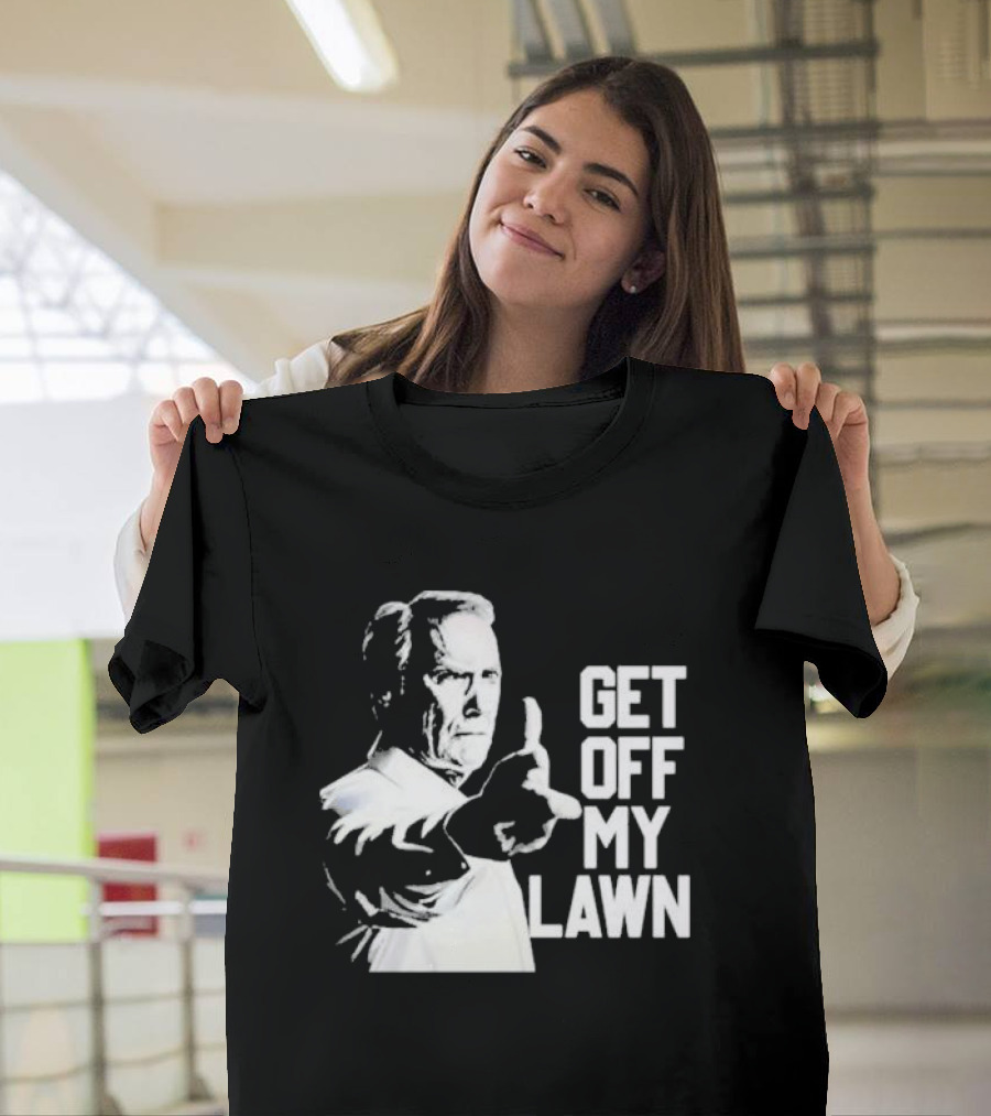 Clint Eastwood Get Off My Lawn Iconic TV Scene T-Shirt
