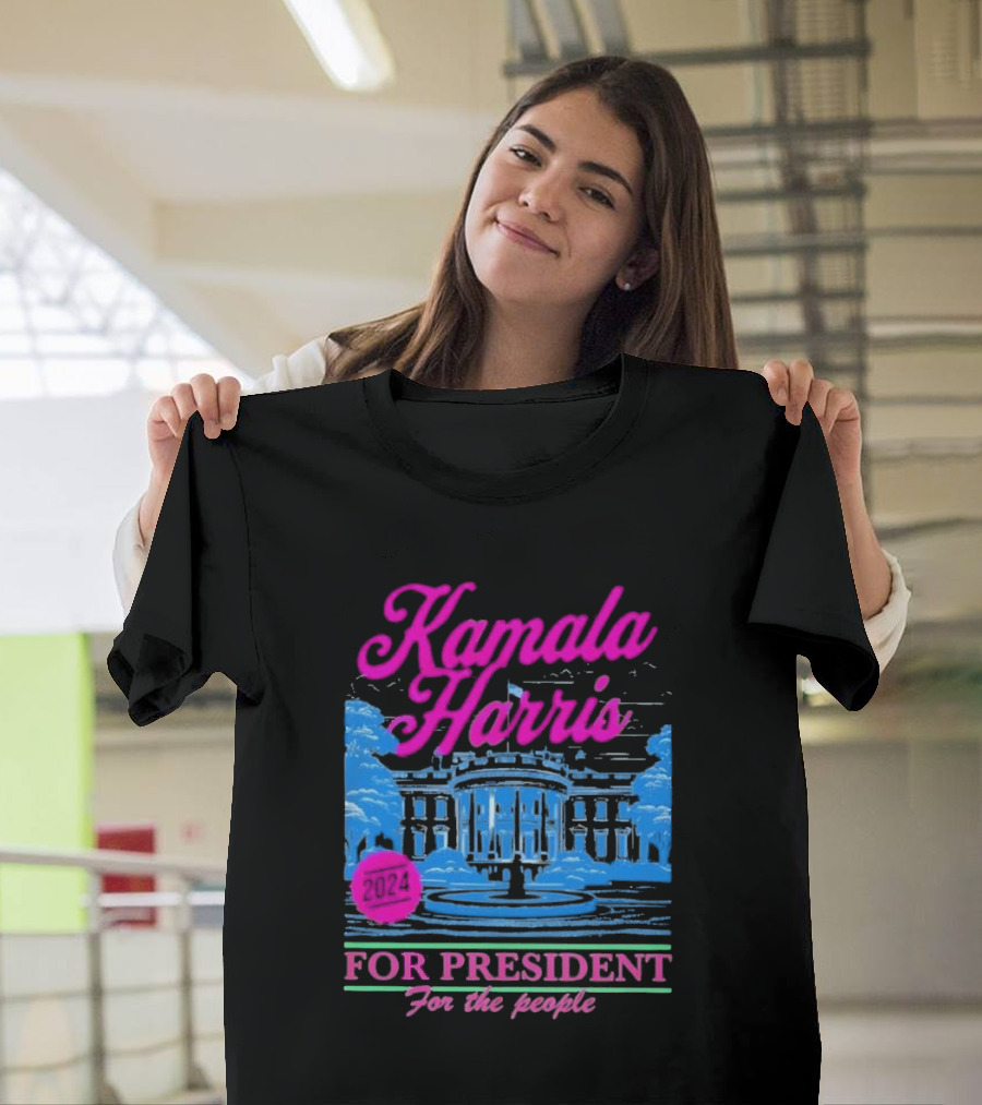 Kamala Harris 2024 For President For the People T-Shirt