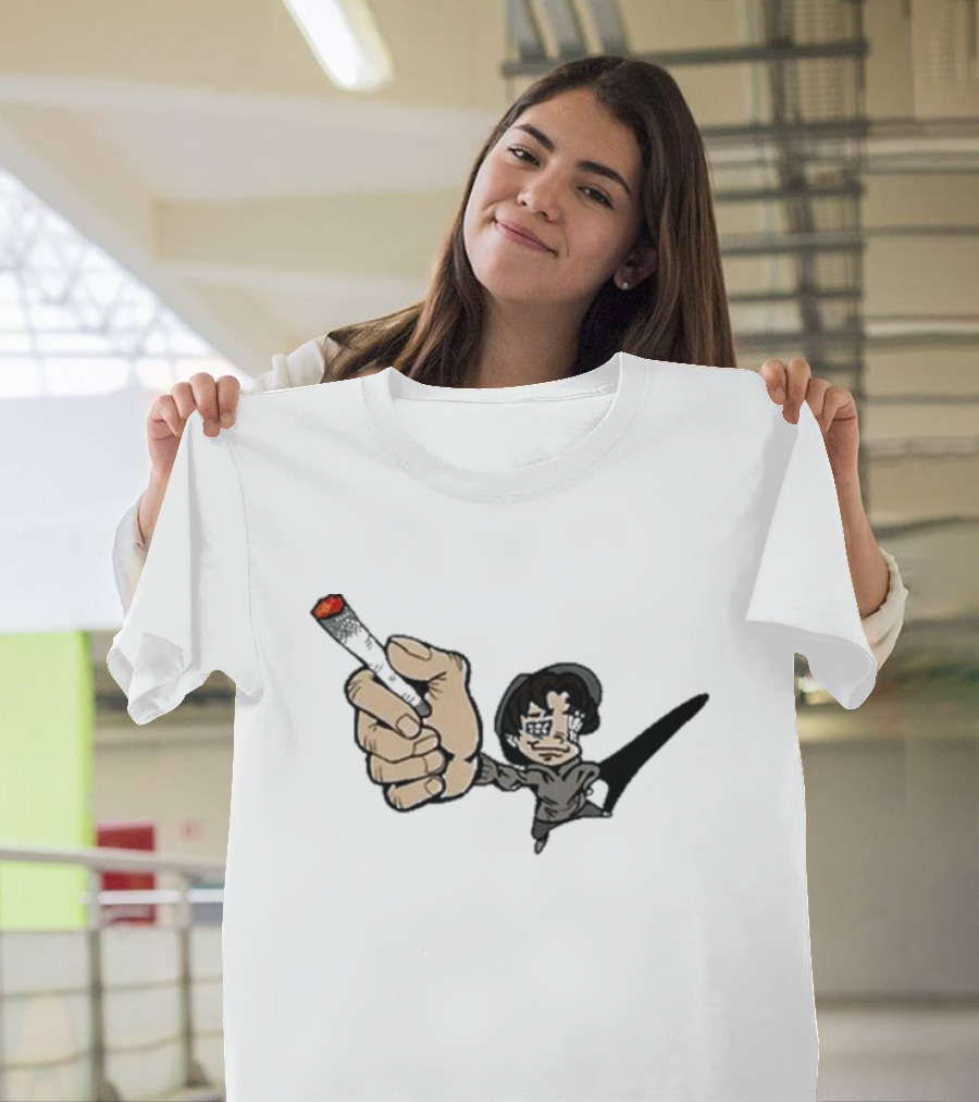 Rav Left-handed Cigarette Hand Illustration Keep The Change Tour T-Shirt