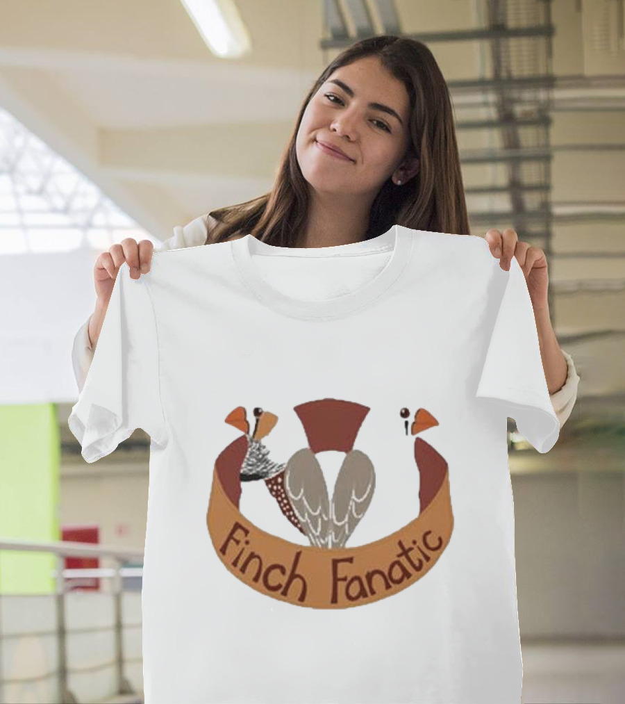 Finch Fanatic Bridget Farmer Finch T-Shirt