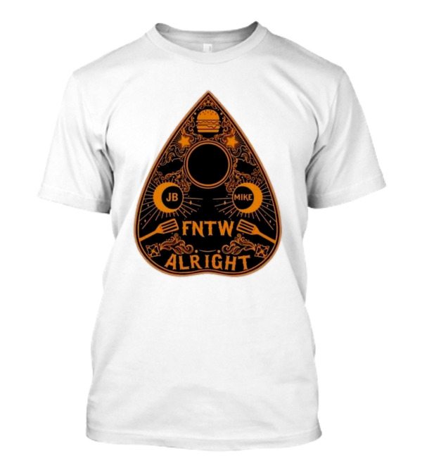JB Mike FNTW Alright Burger Plancher Retro T-Shirt