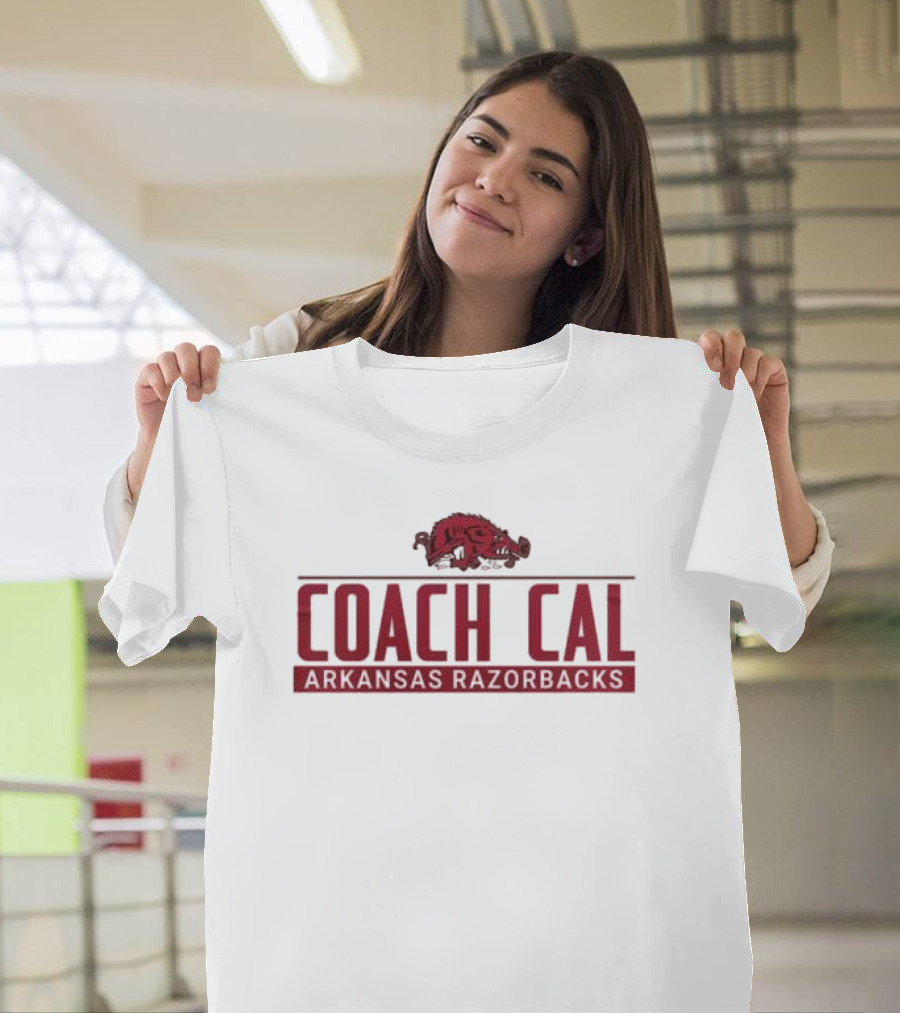 Coach Cal Arkansas Razorbacks T-Shirt
