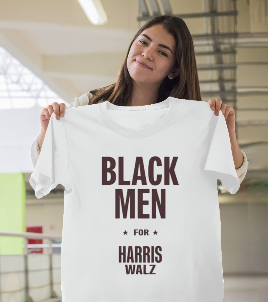 Black Men for Harris Walz T-Shirt