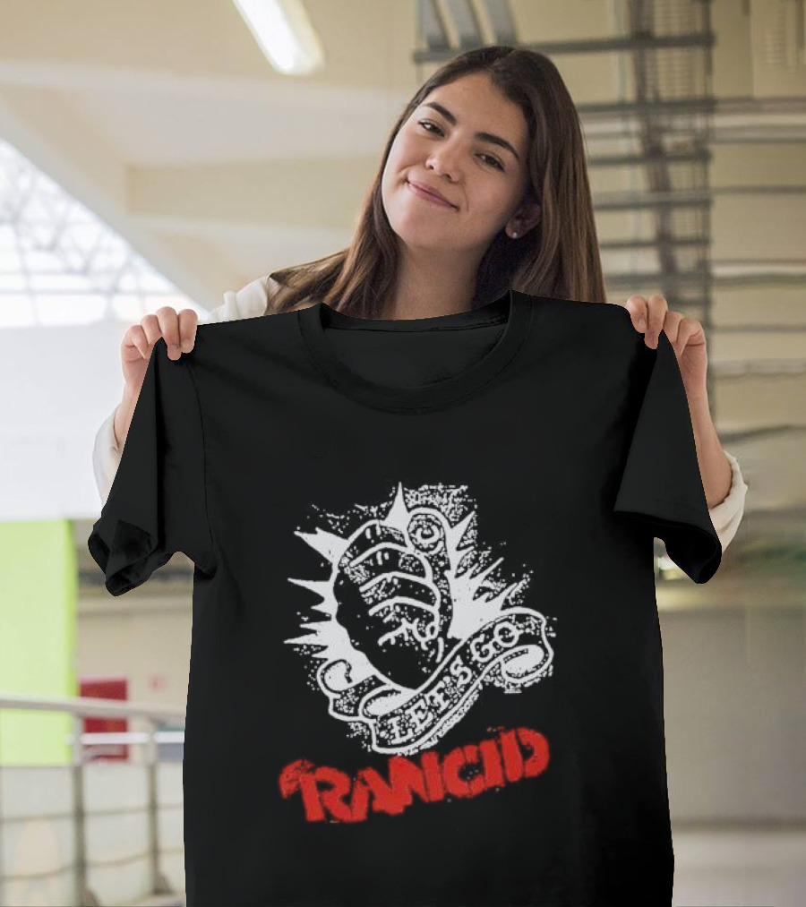 Rancid Let's Go Fist Exploding T-Shirt