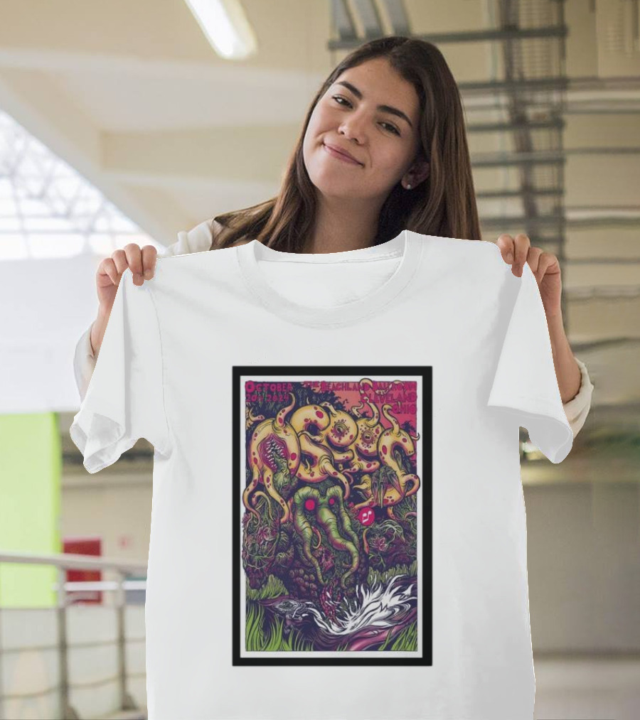 Osees October 20 2024 Cleveland Beachland Ballroom Event T-Shirt