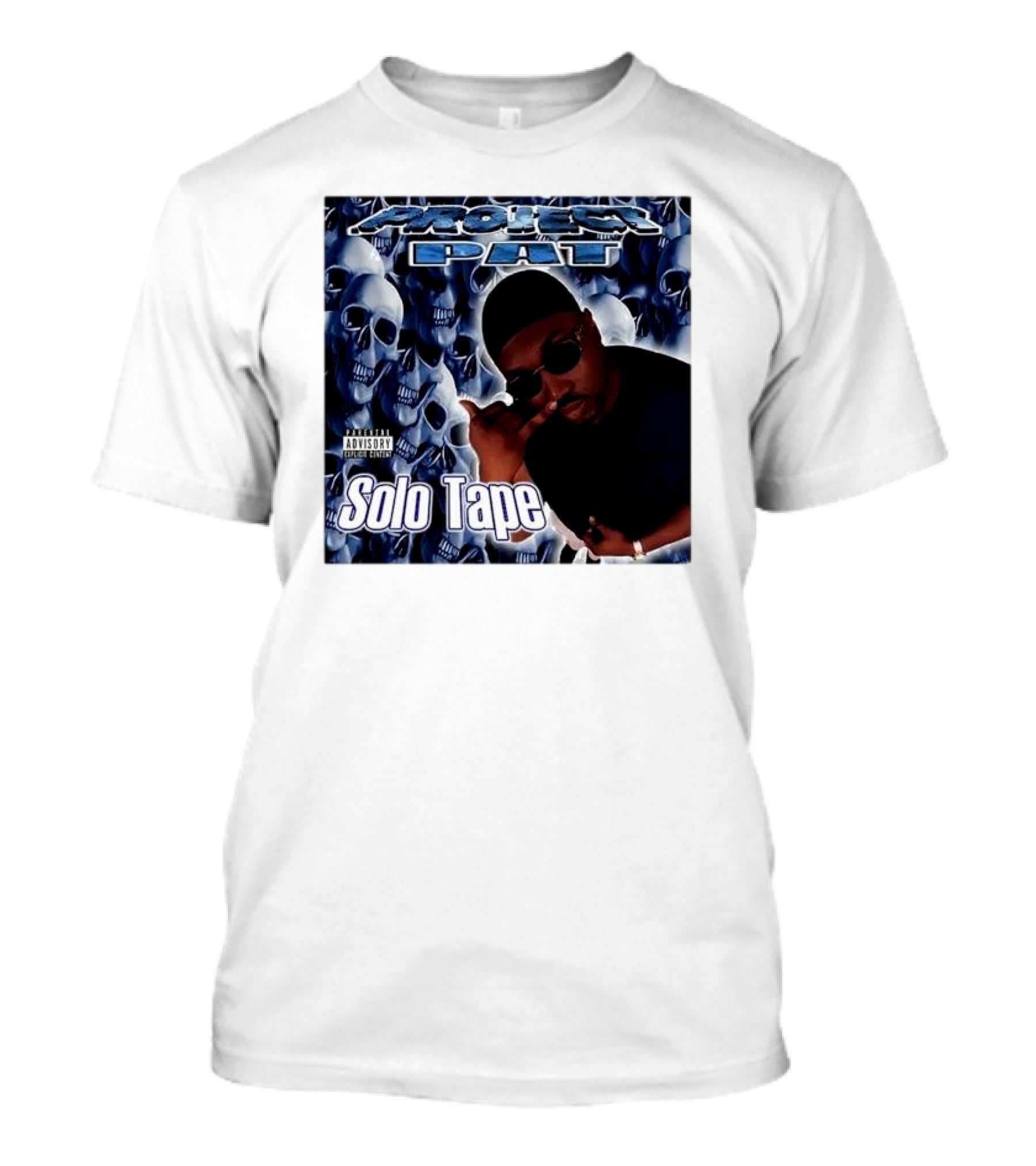 Project Pat Solo Tape Album Cover Skulls T-Shirt