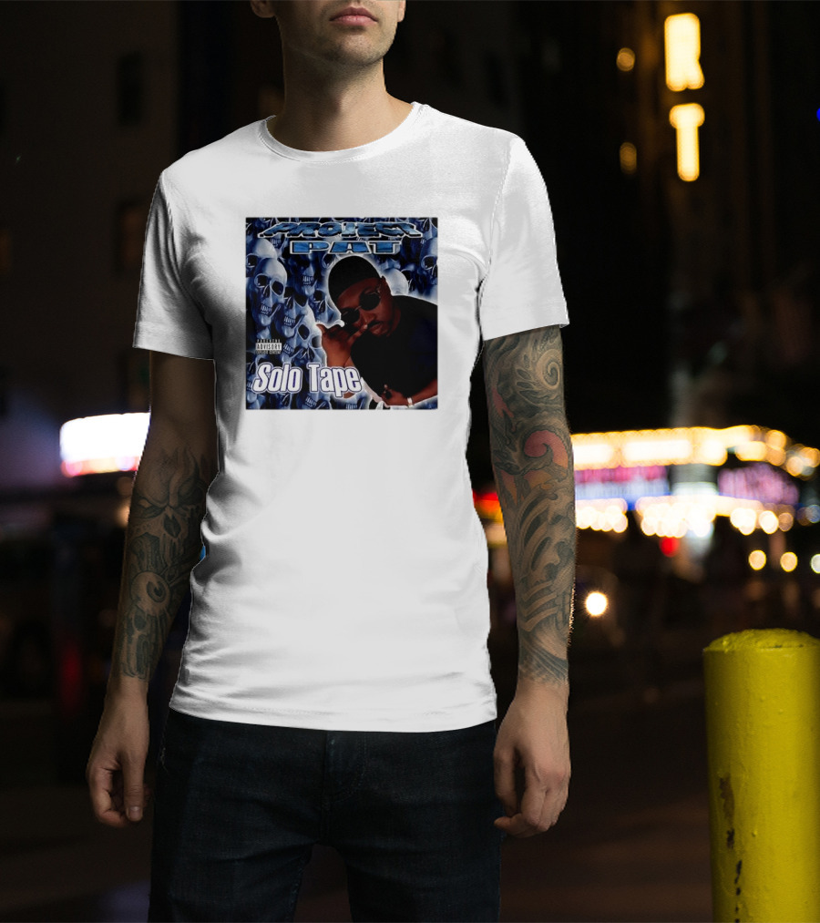 Project Pat Solo Tape Album Cover Skulls T-Shirt