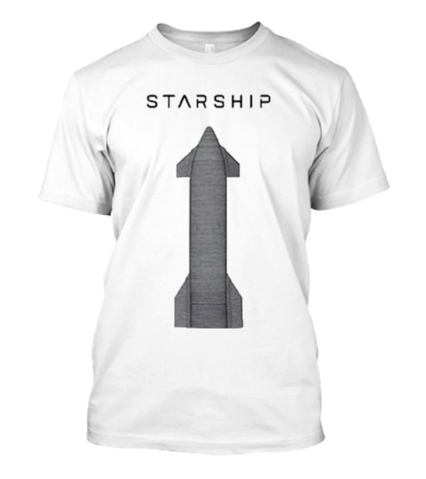 Starship Rocket Heat Shield T-Shirt