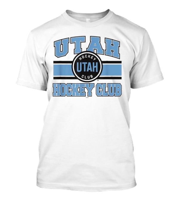 Utah Hockey Club Blue Stripe Licensed T-Shirt