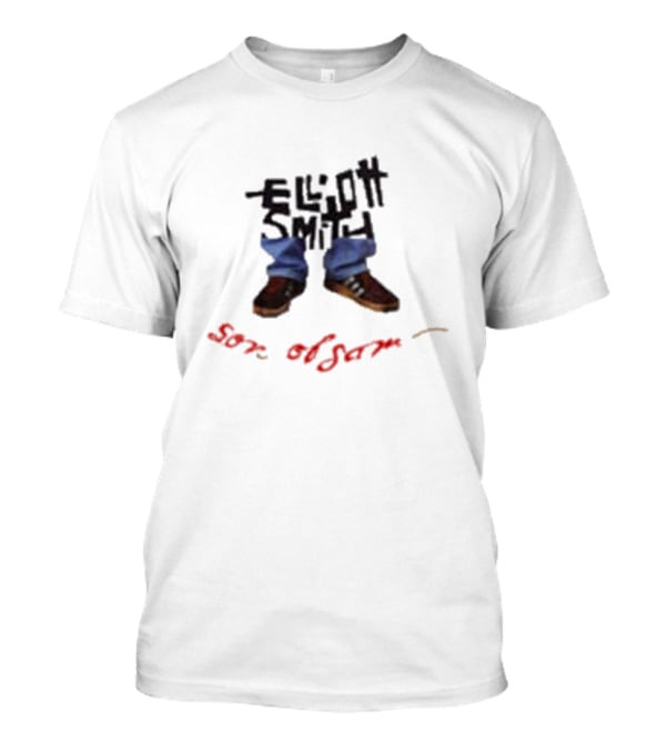 Vintage Elliott Smith Son Of Sam Shoes And Pants Text T-Shirt
