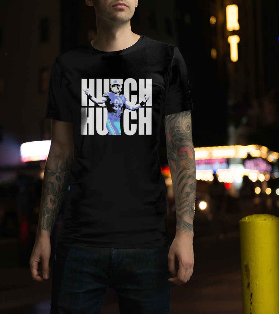 Hutch Hutch Aidan Hutchinson Detroit Lions Football Player T-Shirt