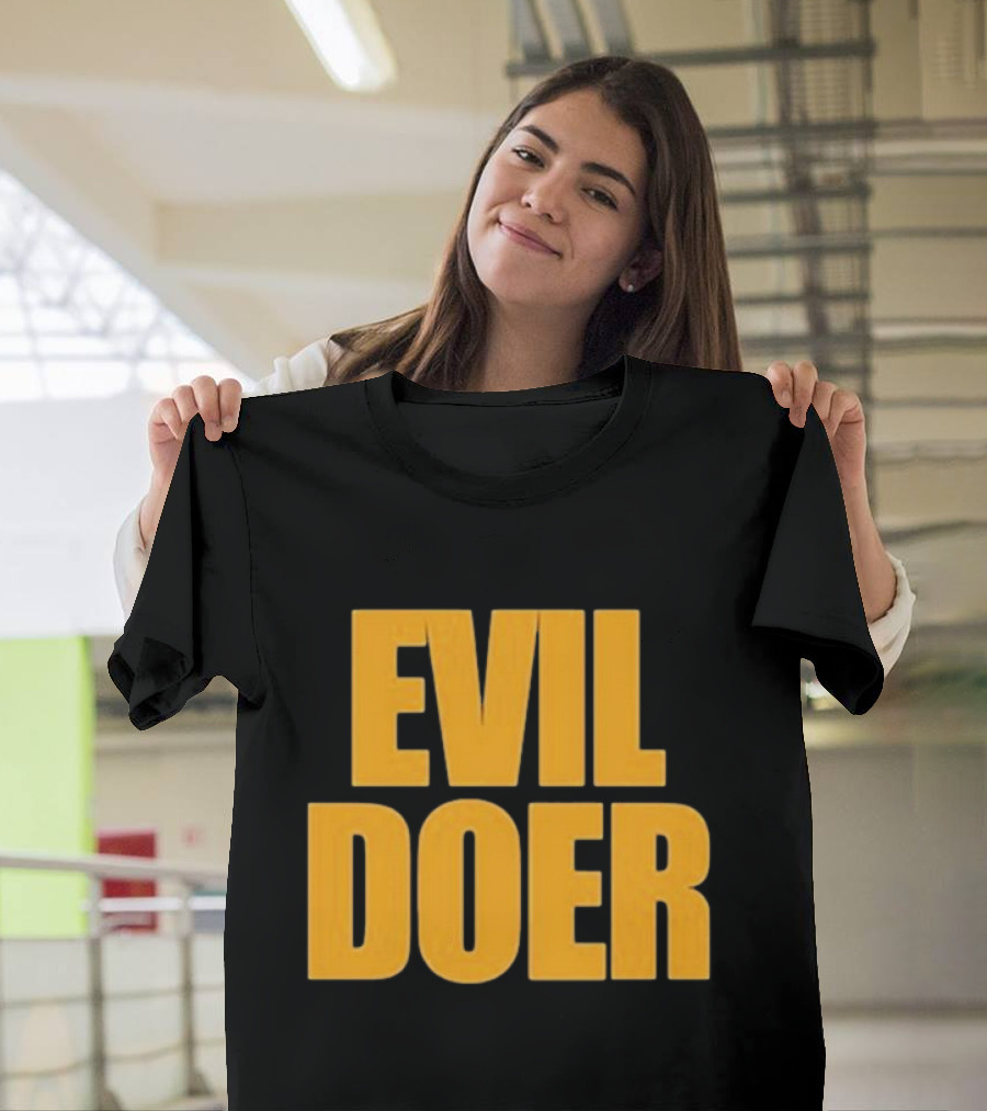 Evil Doer Green And Orange T-Shirt