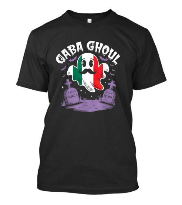 Gaba Ghoul Ghost Italian Graveyard Gabriela Alfonso Halloween Gabagool T-Shirt