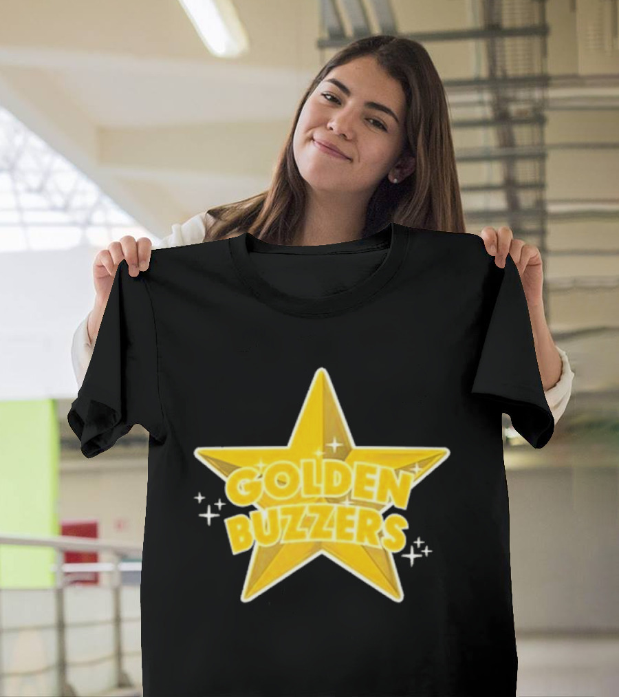 Scott Cramer The Cramer Games Golden Buzzers Star T-Shirt