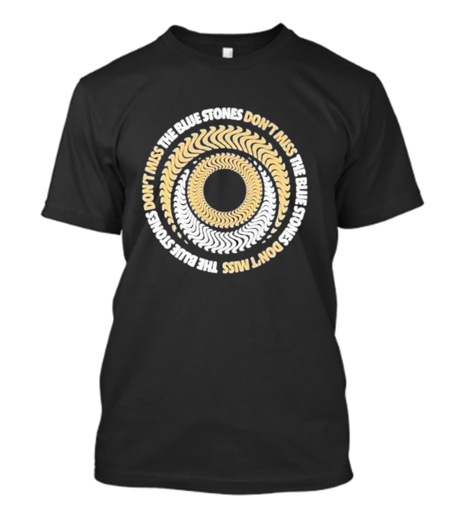 The Blue Stones Don't Miss Psychedelic Spiral T-Shirt