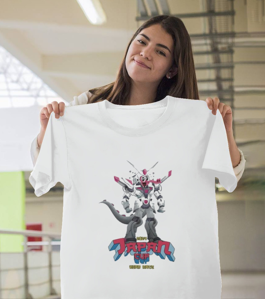 EF Education-EasyPost 2024 Japan Cup Road Race Robot T-Shirt