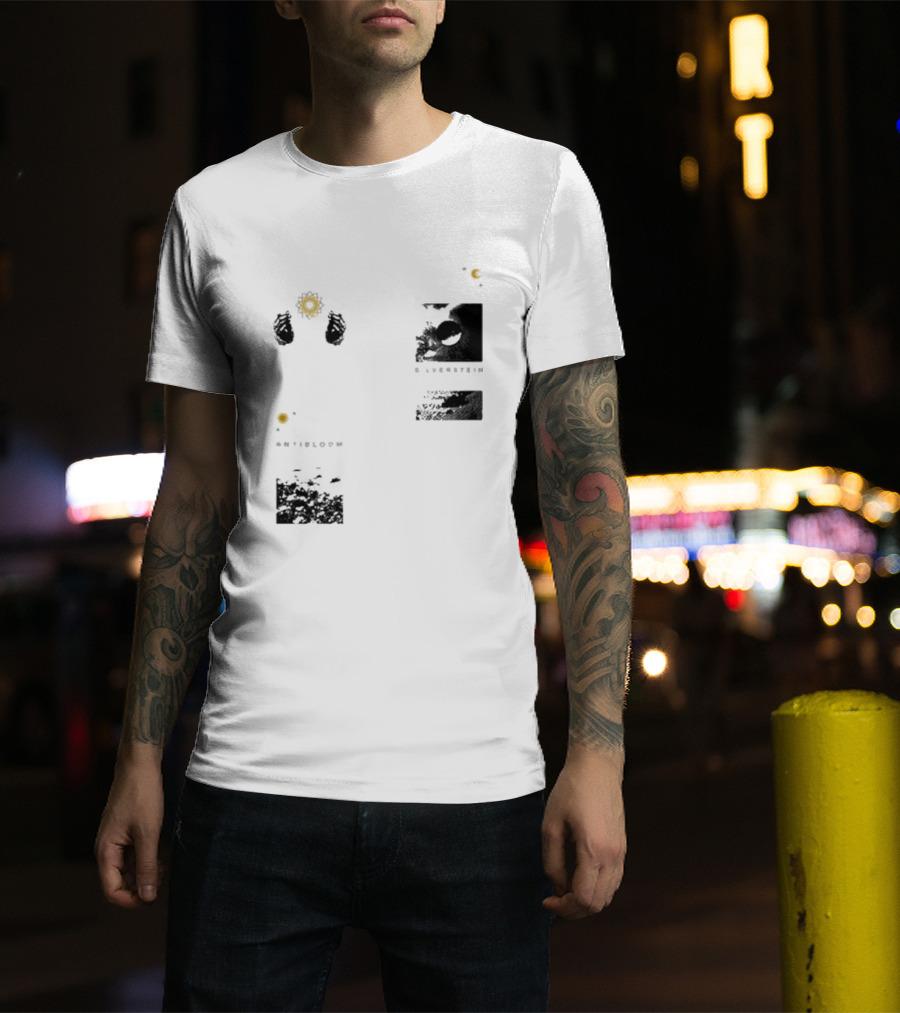 Silverstein Ghost Hands Moon Bloom T-Shirt