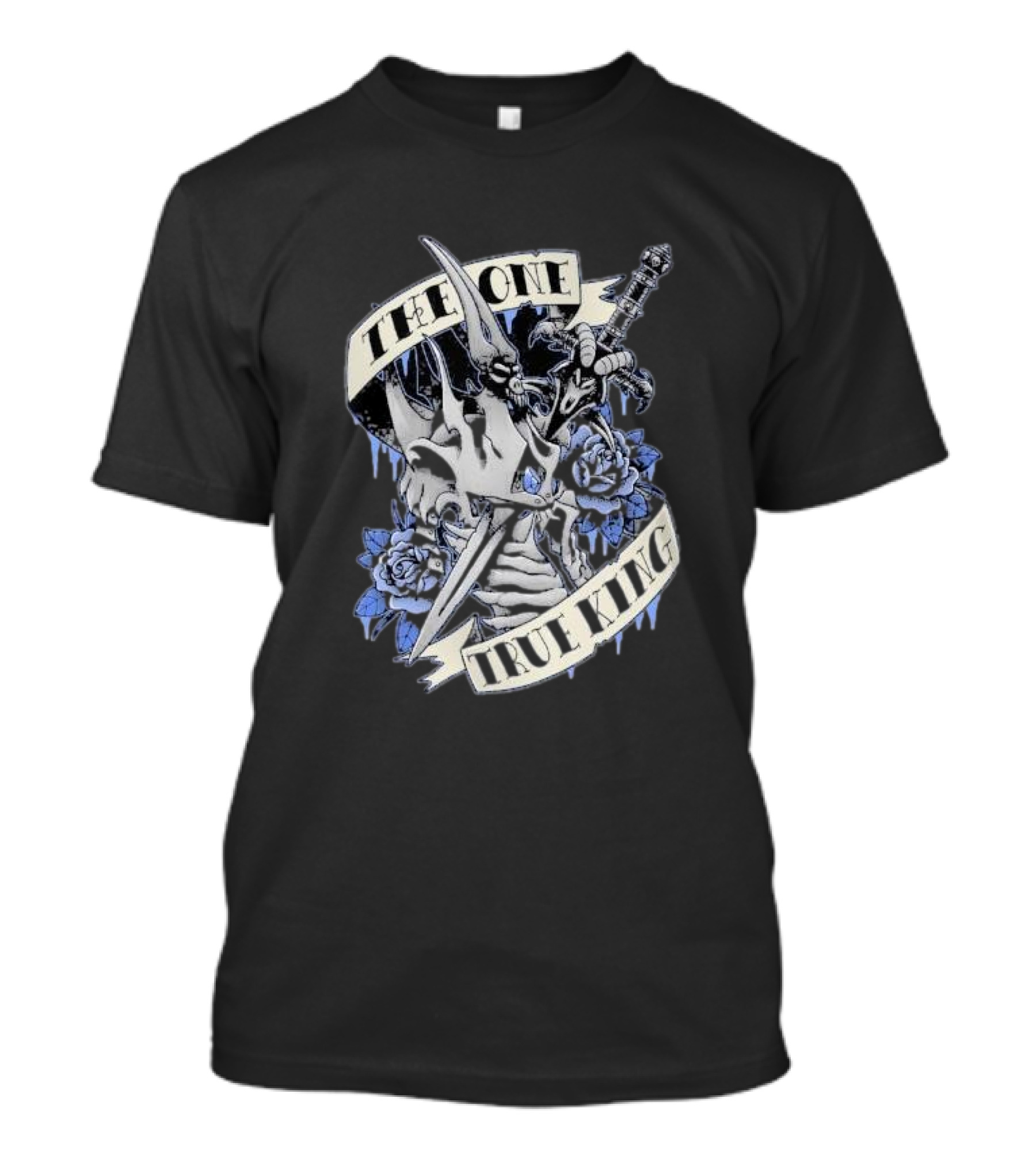 World Of Warcraft Sword And Roses The One True King T-Shirt