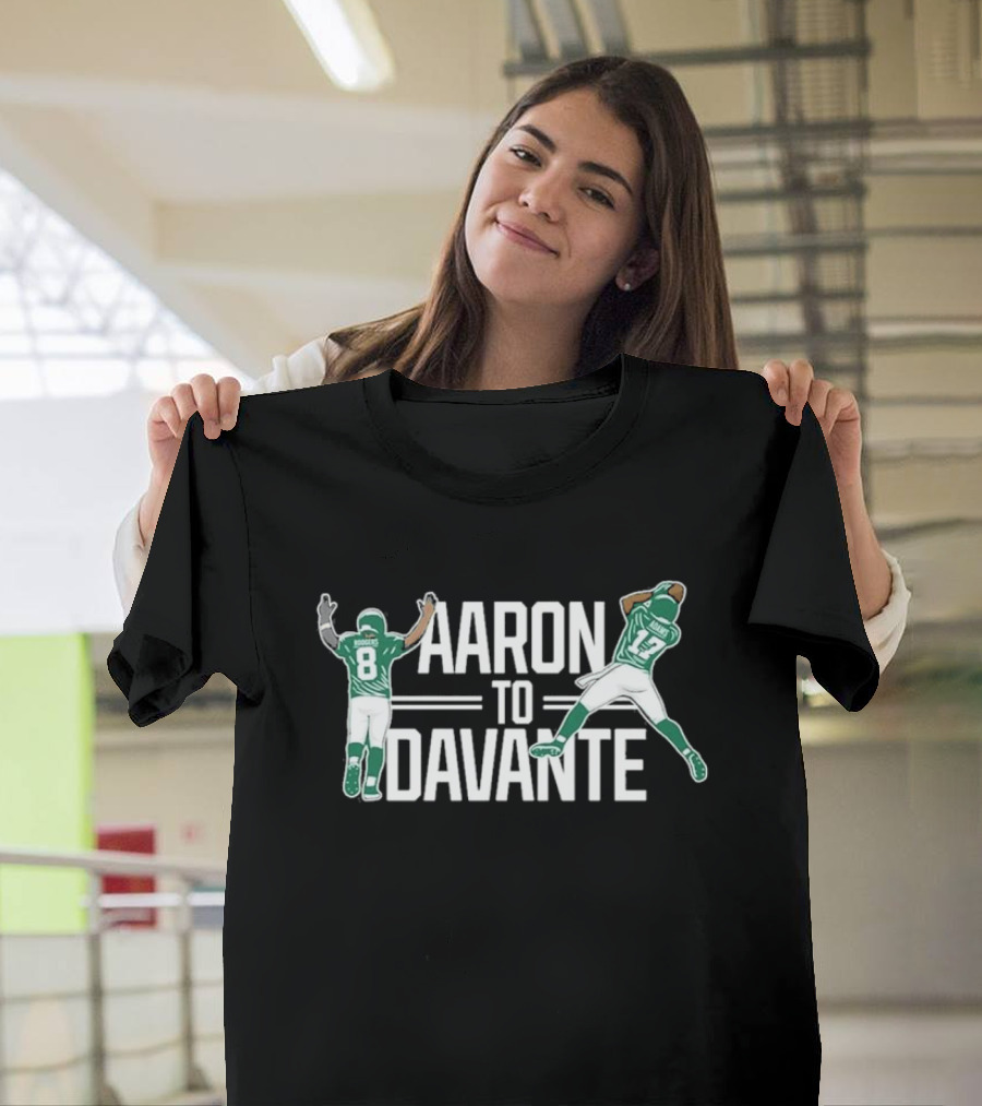 New York Jets Aaron To Davante Rodgers Adams T-Shirt