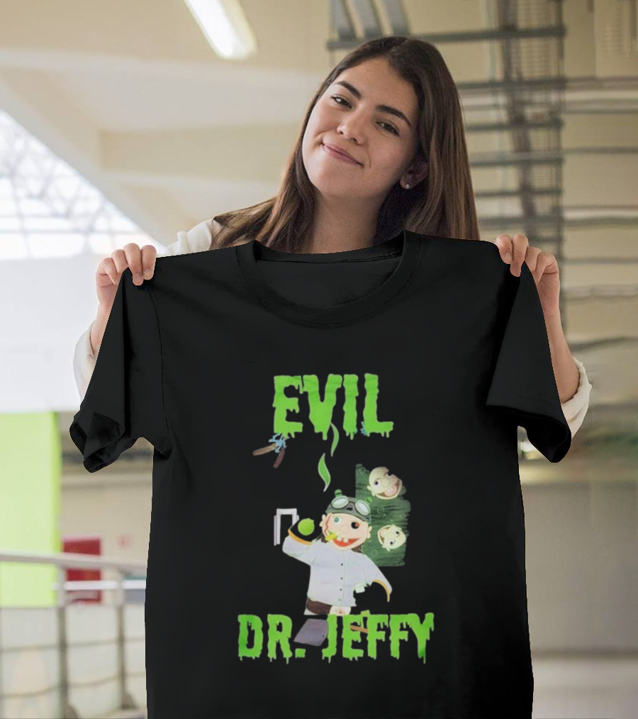 SML Evil Dr. Jeffy Mad Scientist Experiment Puppet T-Shirt