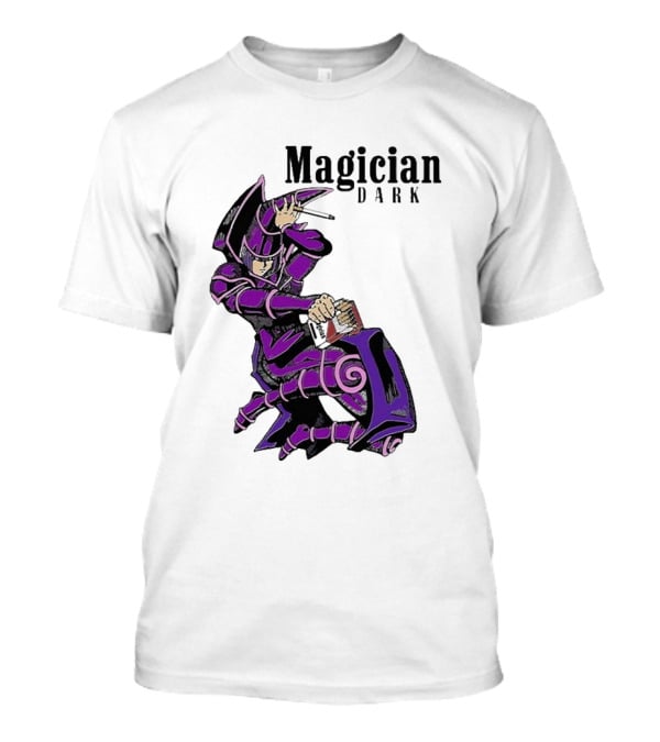 Magician Dark Smoking Mage Card Pose T-Shirt