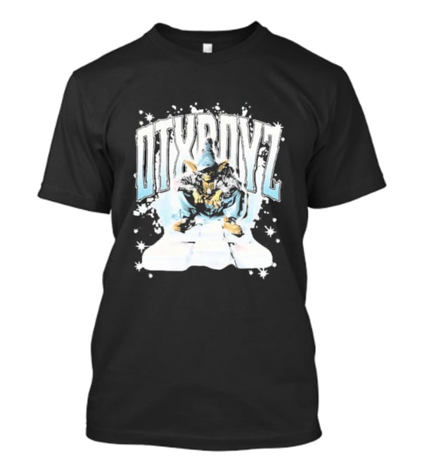 Geezy World Gremlin Black OTXBOYZ T-Shirt