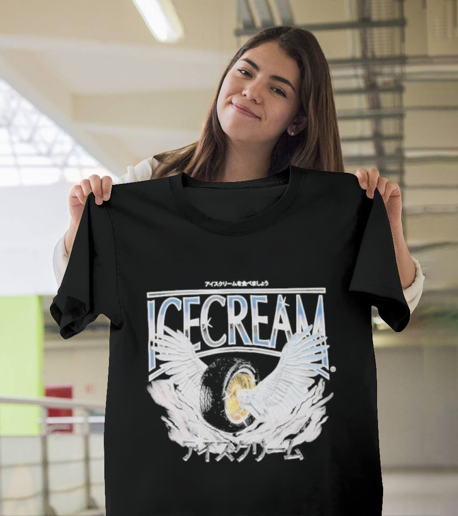 Icecream Heaven Winged Tire T-Shirt