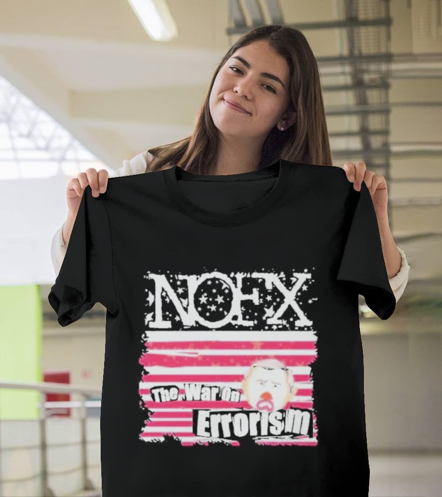 NOFX The War On Errorism Flag T-Shirt