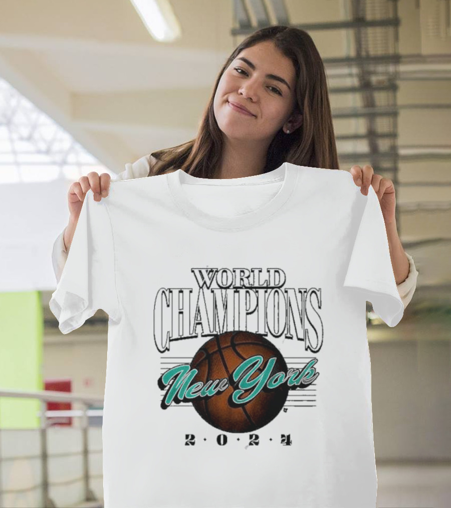 World Champions New York Basketball T-Shirt