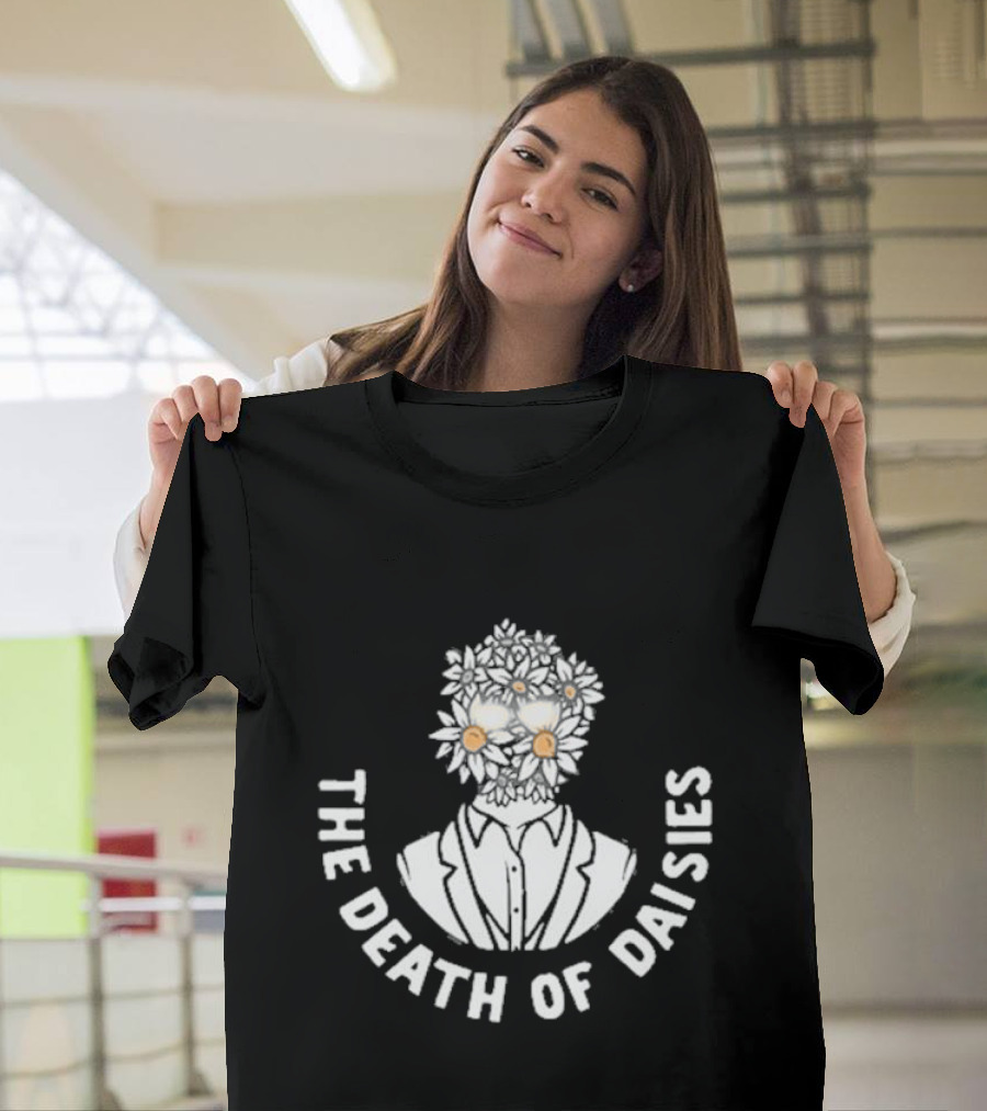 Neoni The Death Of Daisies Floral Head Suit T-Shirt