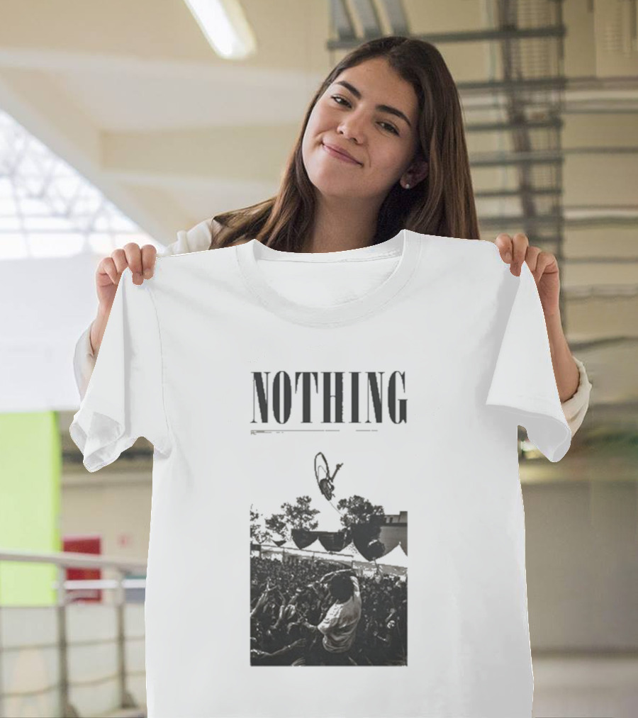 Band Of Nothing If You Feel Like Letting Go 2024 Crowd Surfing Festival Scene T-Shirt
