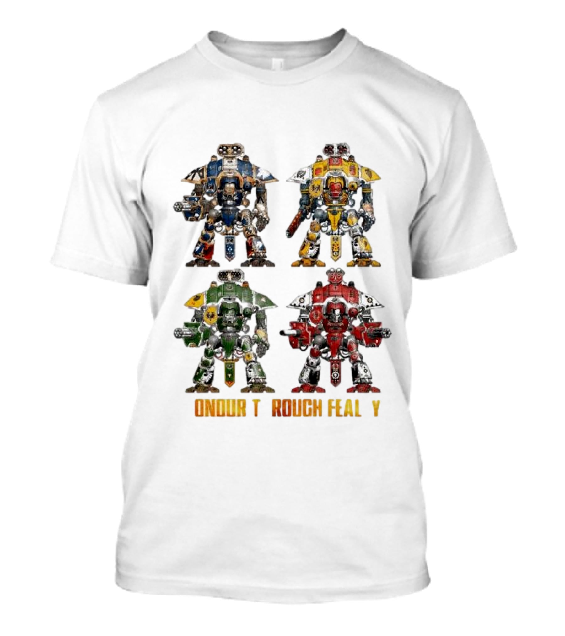 Imperial Knights Honour Through Fealty Warriors T-Shirt