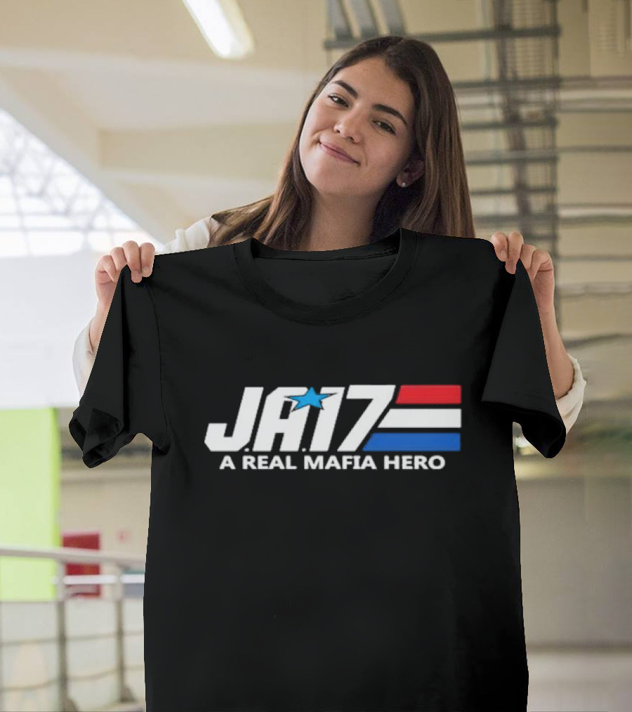 JA17 A Real Mafia Hero Star Stripes T-Shirt