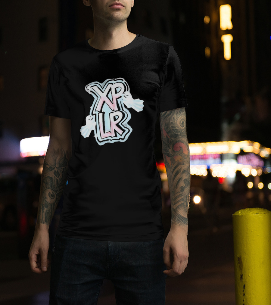 XPLR Pastel Ghost Graffiti T-Shirt