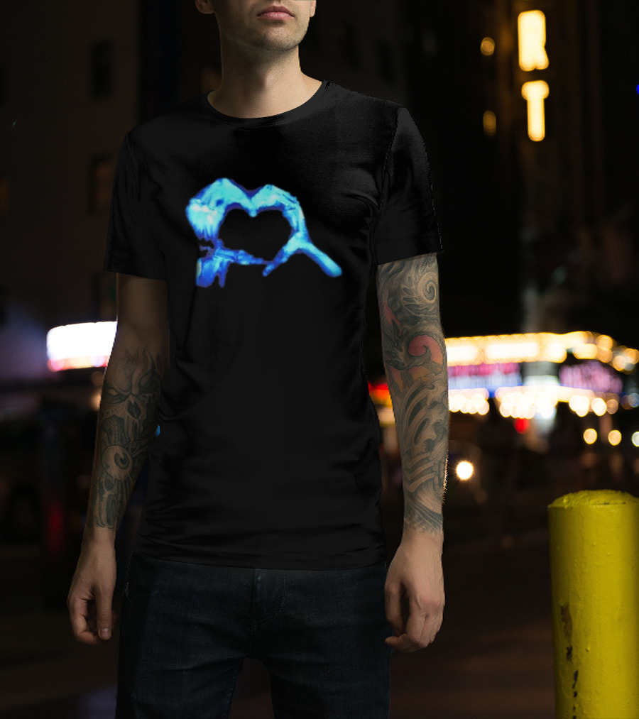 Imagine Dragons Bones Skelly Heart T-Shirt