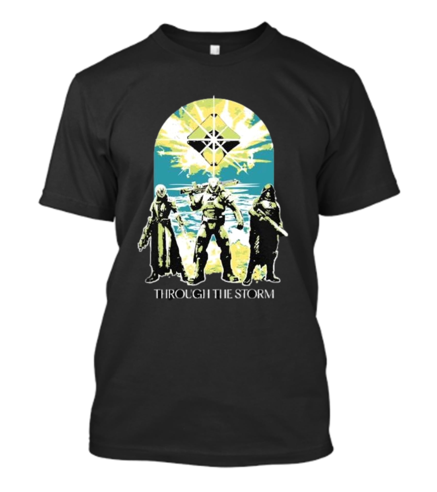 Through The Storm Destiny Guardians Trio Iconic T-Shirt