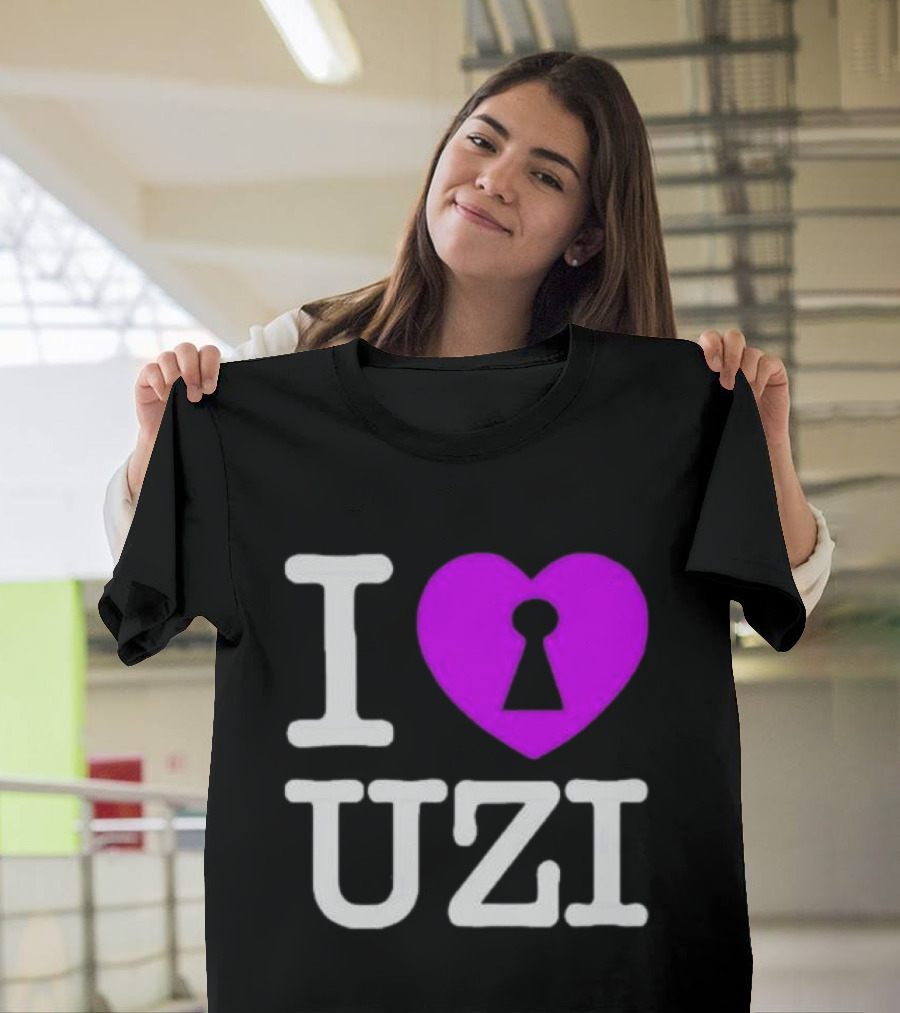 Eternal Atake 2 I Lock Heart Uzi I Love Uzi T-Shirt