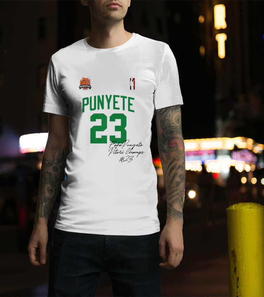 Punyete 23 Ptafl Pinyete Pitori Champs Basketball 23 T-Shirt