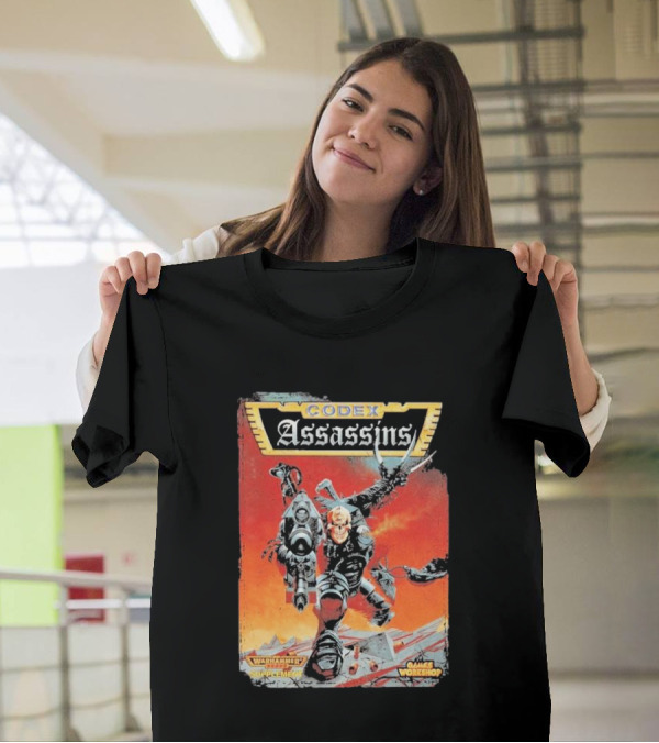 Codex Assassins Warhammer Supplement Games Workshop Warzone T-Shirt