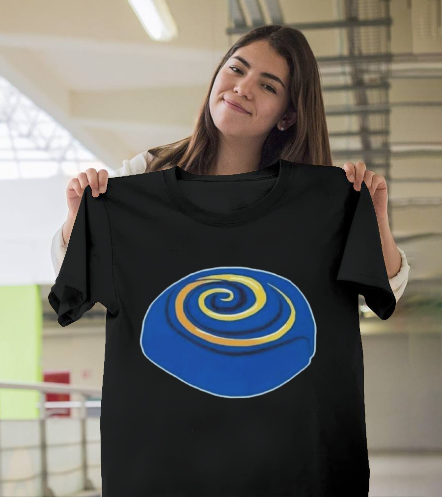 Cursed Cinnamon Roll Spiral Swirl T-Shirt