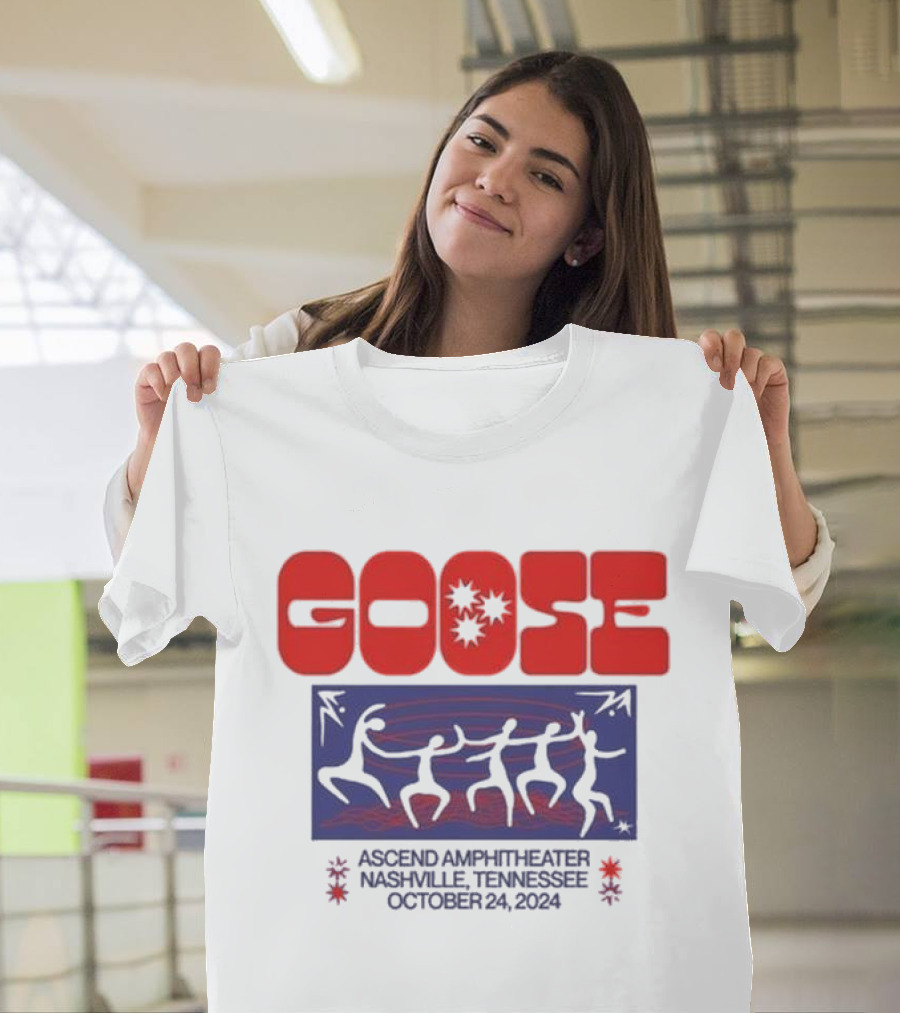 Goose Concert Ascend Amphitheater Nashville Tennessee October 24 T-Shirt