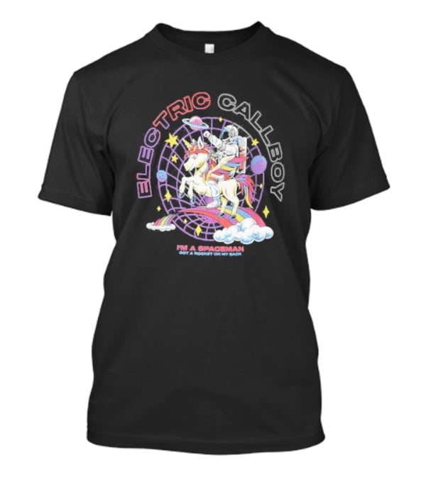 Electric Callboy I'm A Spaceman Got A Rocket On My Back T-Shirt