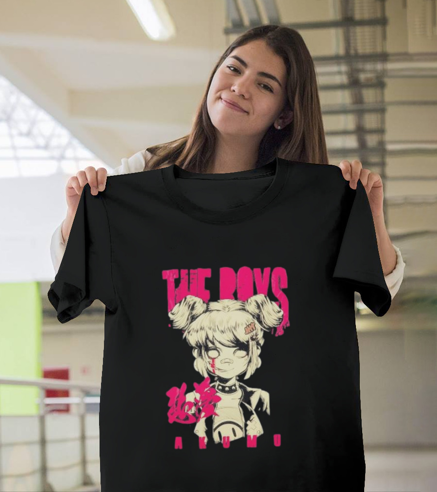 The Boys Akumu Glow in the Dark Em-J Manga Style Girl T-Shirt
